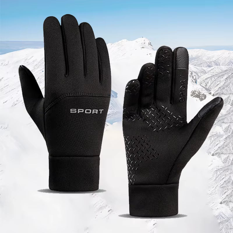 Winter Touchscreen Gloves - Windproof Thermal Gloves for Running Skiing Cycling
